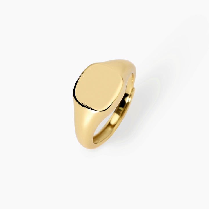 Anello chevalier NOBILE dorato
