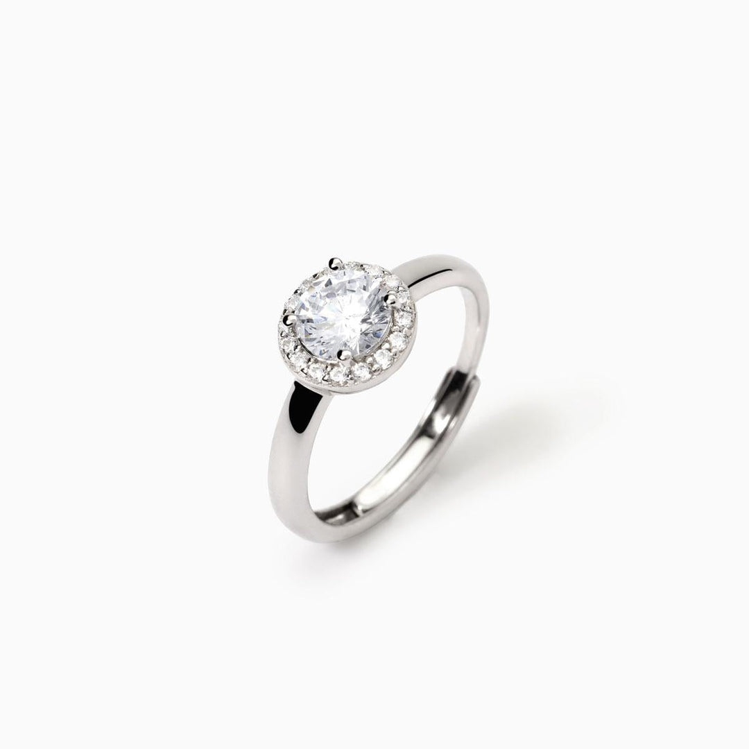Anello REVIVAL in argento con zirconi
