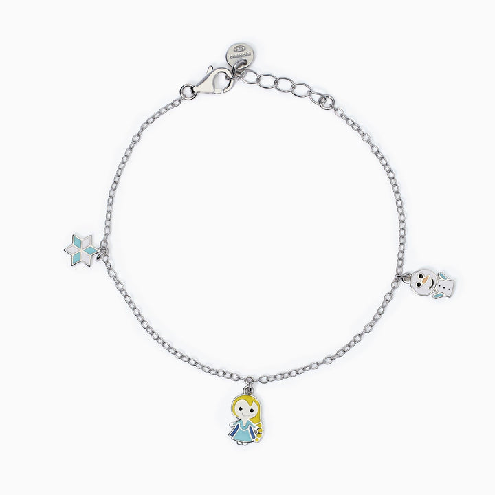 Bracciale da bambina FANTASY con ciondoli invernali smaltati