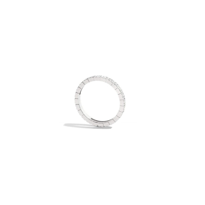 ReCarlo - Anello "Veretta" Facecube Diamanti Bianchi Misura 14