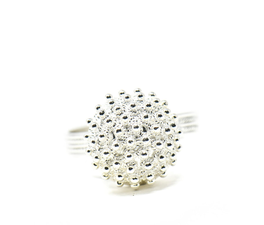 Anello mora in argento