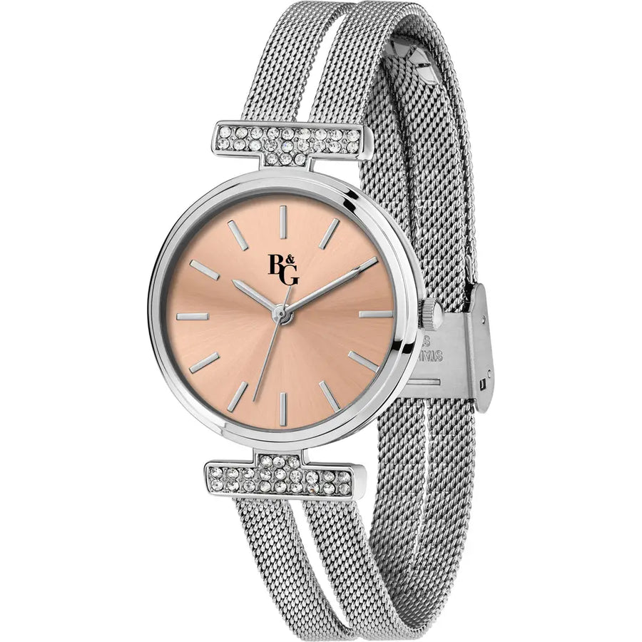 B&G - Orologio solo tempo donna B&G Bling