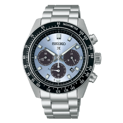 Seiko - Orologio PROSPEX Cronografo al quarzo solare