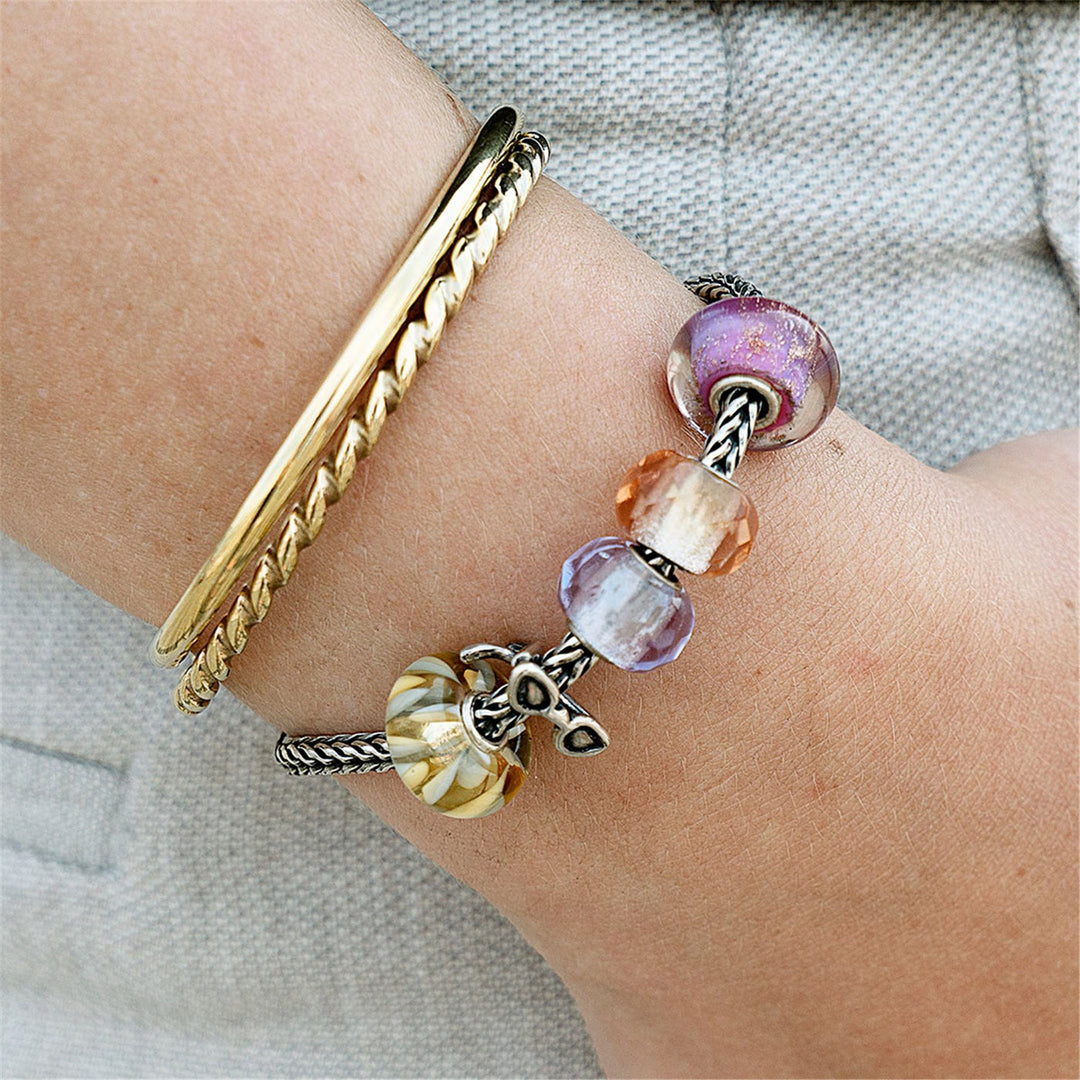 Trollbeads Bead Abbraccio del Vento - dettaglio 1