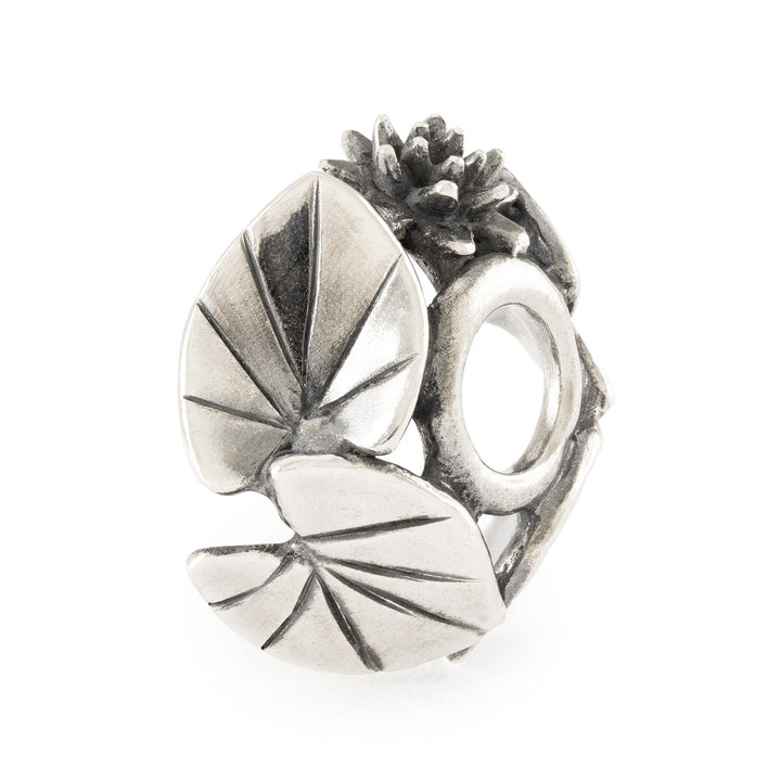 Trollbeads Bead Abbraccio di Ninfea - Argento 925