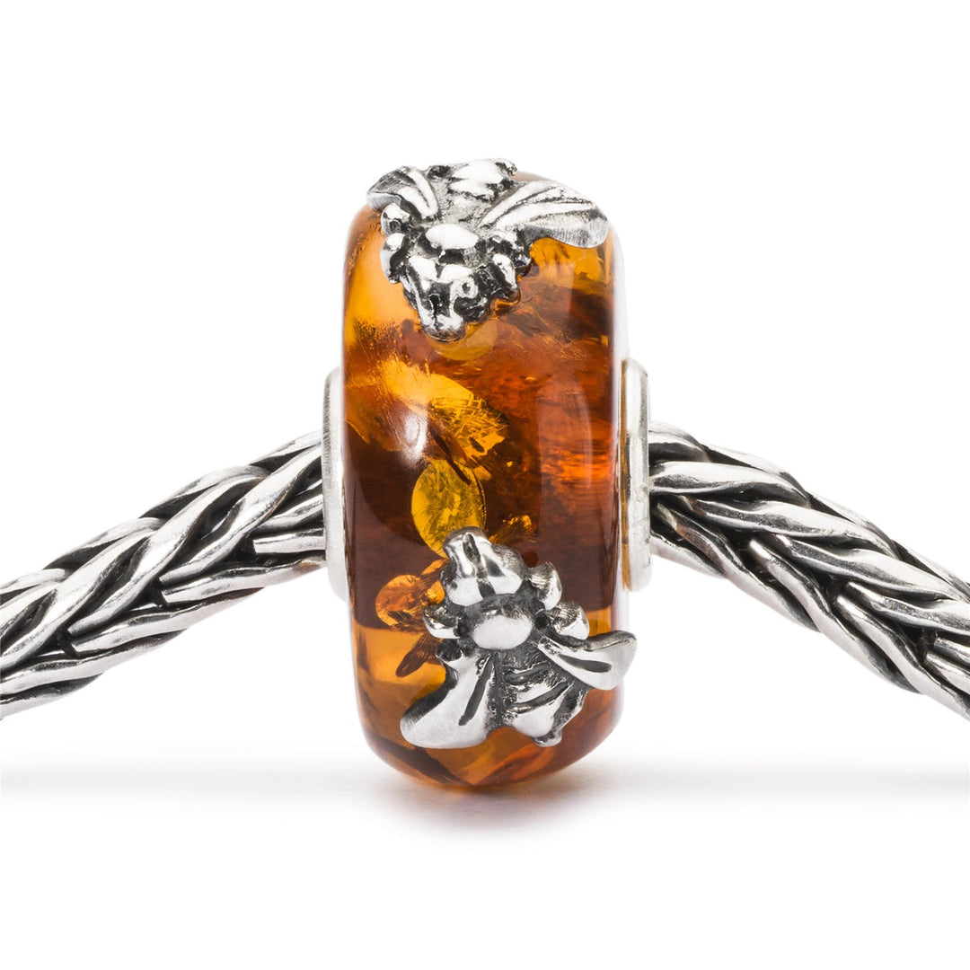 Trollbeads Bead Ali del Tempo con 2 Elementi in Argento - dettaglio 1