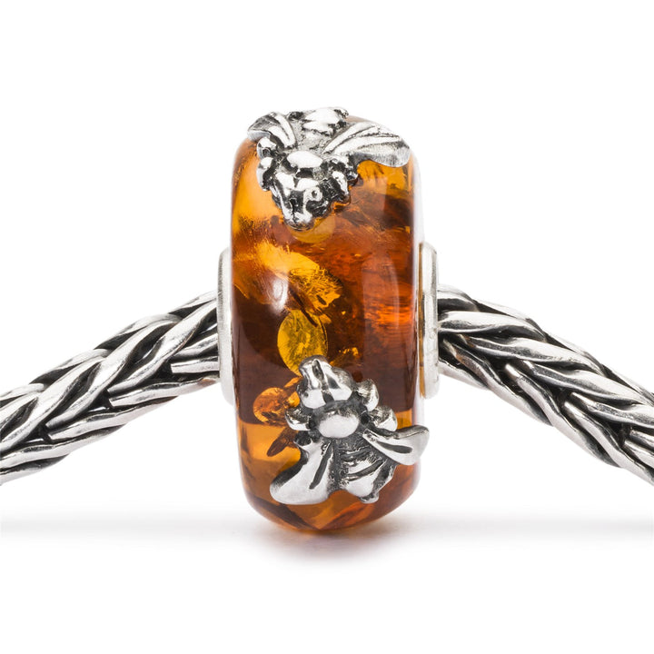 Trollbeads Bead Ali del Tempo con 2 Elementi in Argento - dettaglio 1