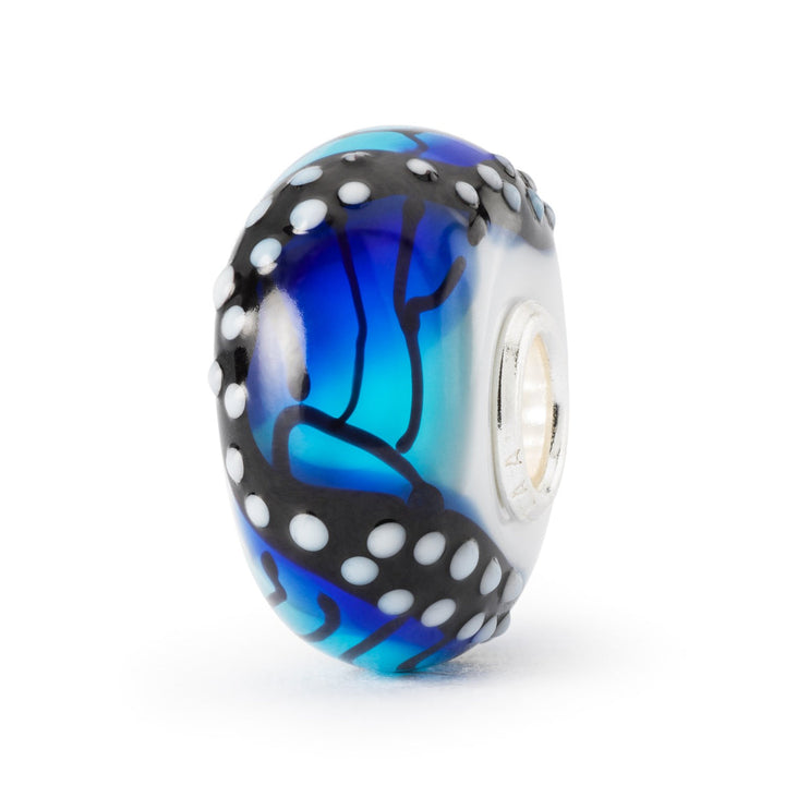 Trollbeads Bead Ali della Serenità - Vetro lavorato a mano