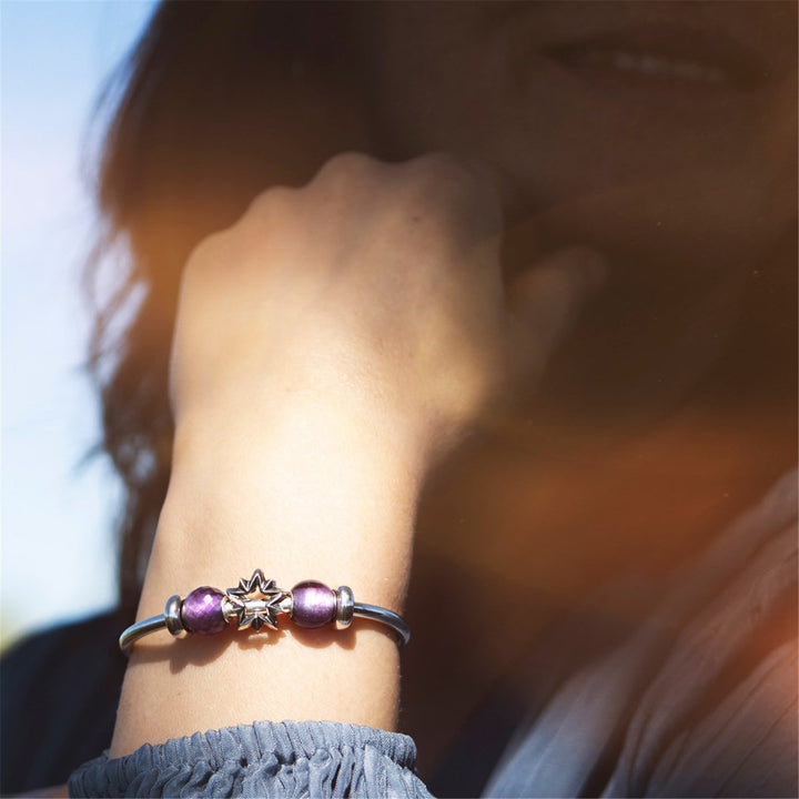 Trollbeads Bead Ametista Rotonda Sfaccettata - dettaglio 2