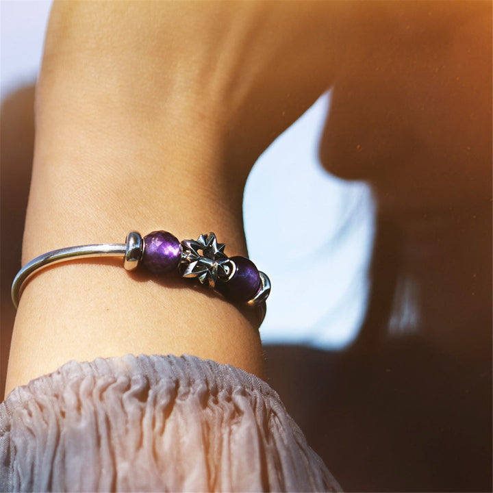 Trollbeads Bead Ametista Rotonda Sfaccettata - dettaglio 3