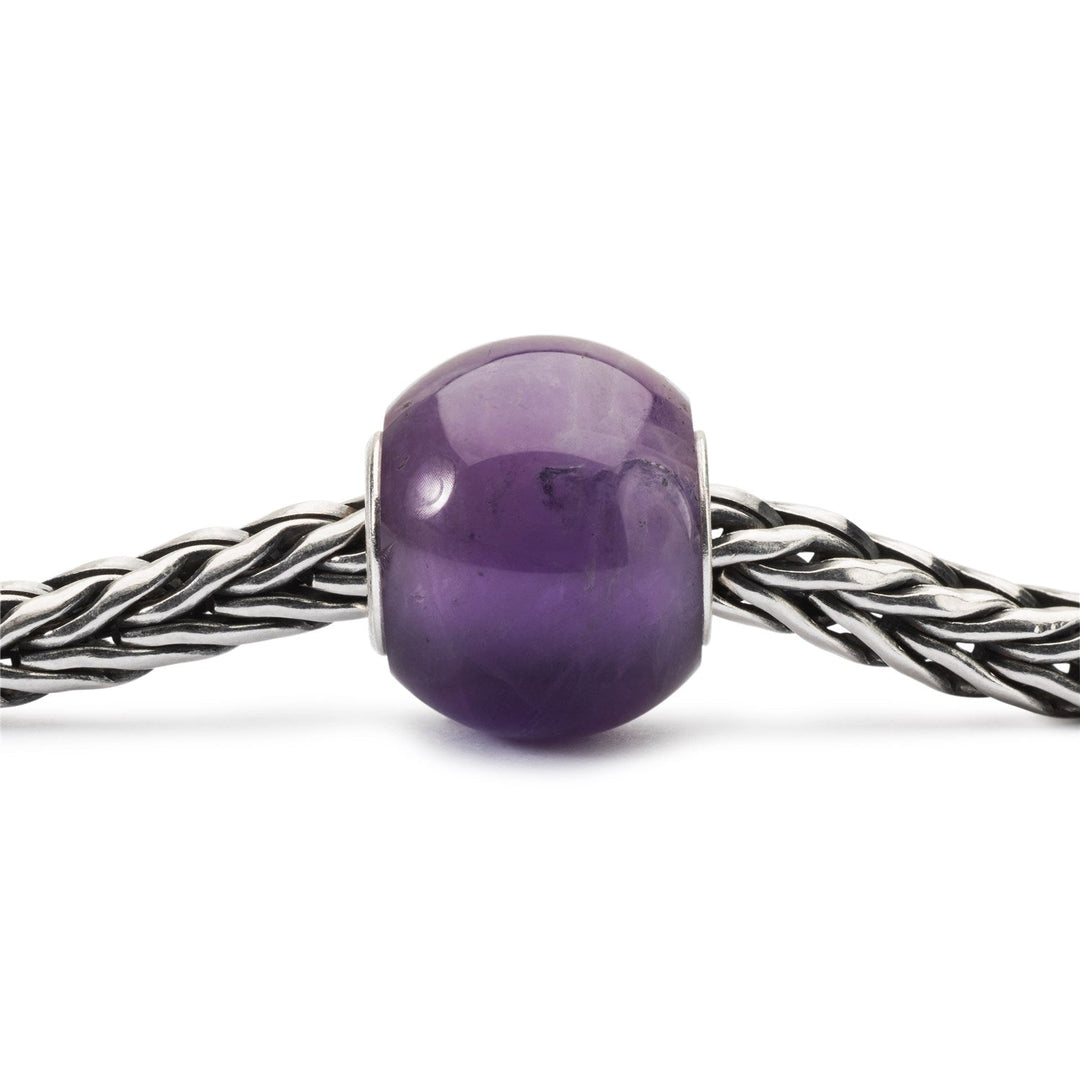 Trollbeads Bead Ametista Rotonda - dettaglio 1