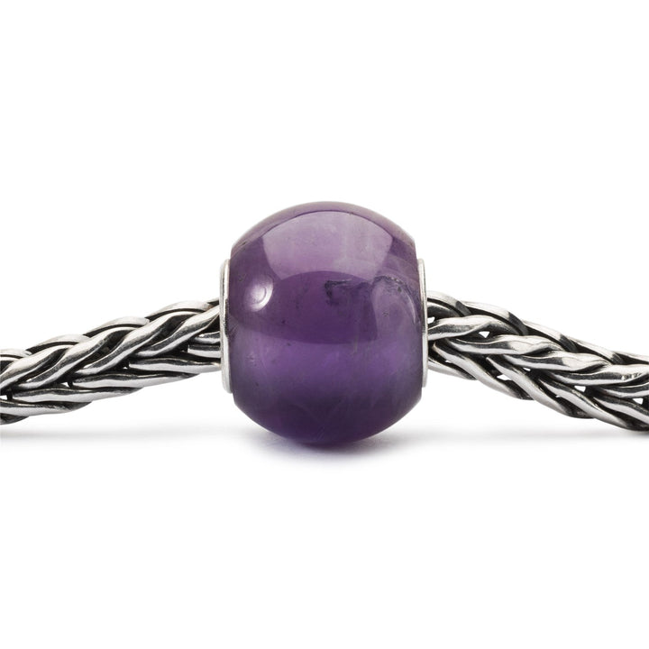 Trollbeads Bead Ametista Rotonda - dettaglio 1
