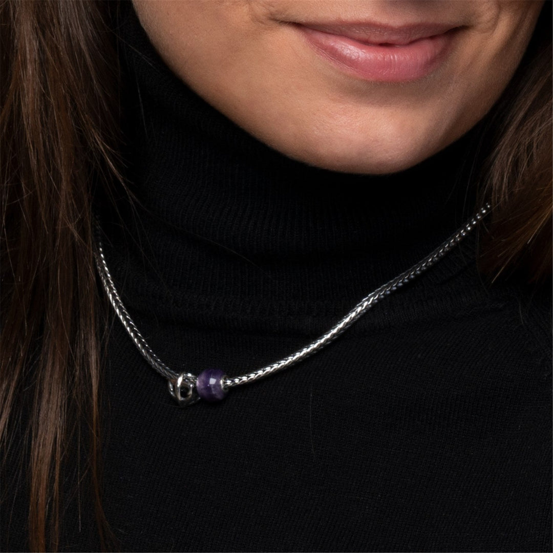 Trollbeads Bead Ametista Rotonda - dettaglio 3