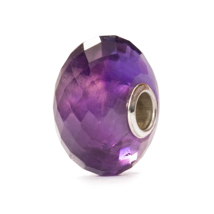 Trollbeads Bead Ametista sfaccettato - Pietra naturale sfaccettata
