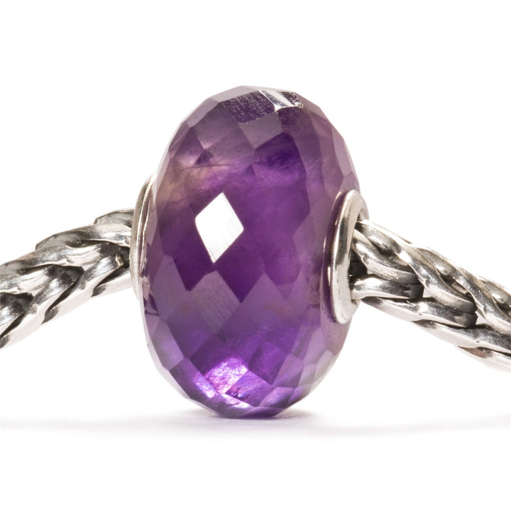 Trollbeads Bead Ametista sfaccettato - dettaglio 3
