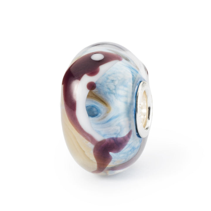 Trollbeads Bead Amico Delfino - Vetro lavorato a mano