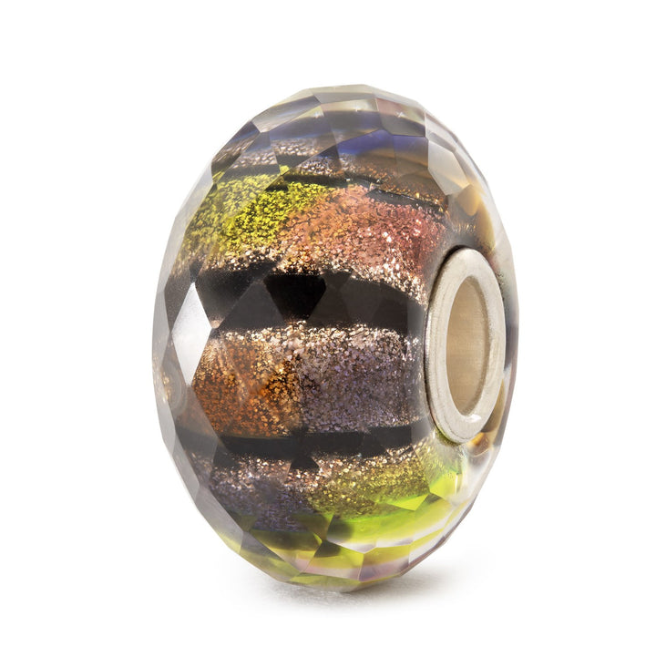 Trollbeads Bead Atmosfera Gioiosa sfaccettato - Vetro sfaccettato lavorato a mano