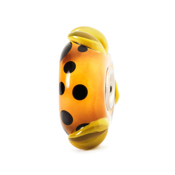Trollbeads Bead Baccello Arancione - Vetro lavorato a mano