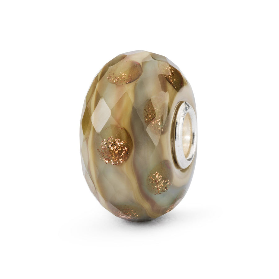 Trollbeads Bead Bagliore di Bronzo sfaccettato