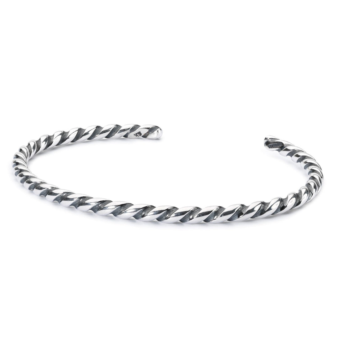 Trollbeads Bangle a Spirale in Argento