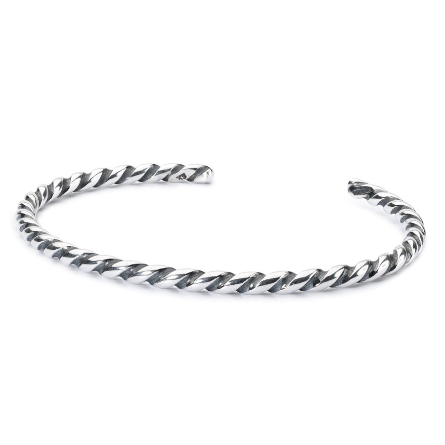 Trollbeads Bangle a Spirale in Argento