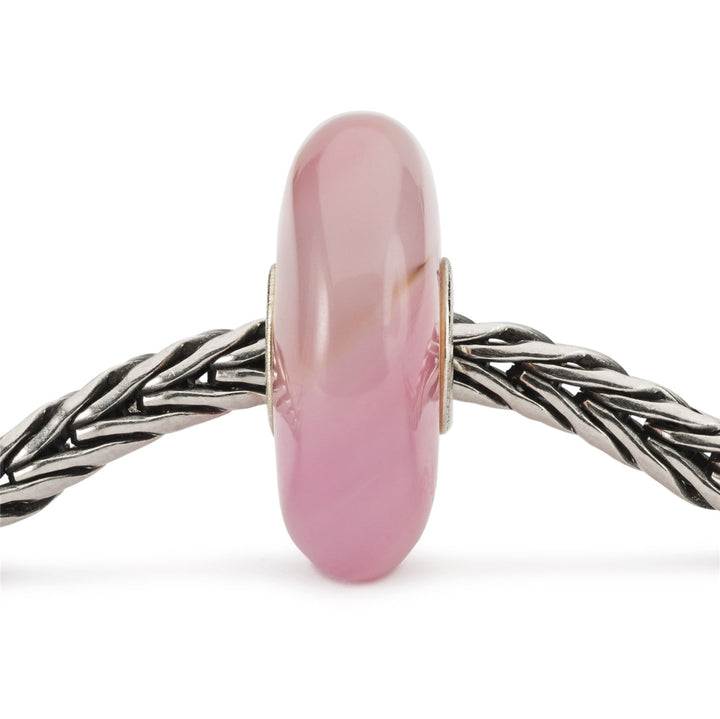 Trollbeads Bead Agata Rosa - dettaglio 1