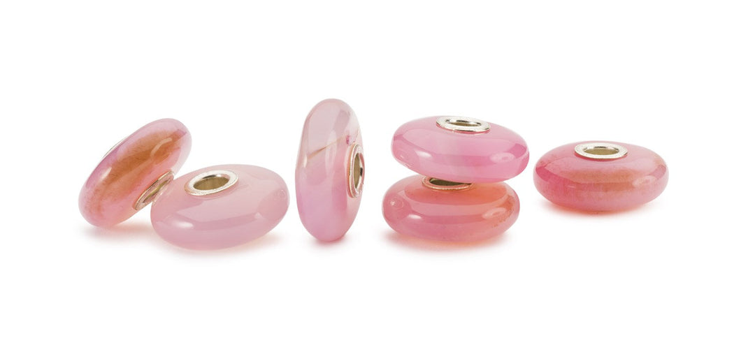 Trollbeads Bead Agata Rosa - dettaglio 2