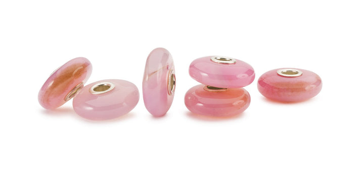 Trollbeads Bead Agata Rosa - dettaglio 2