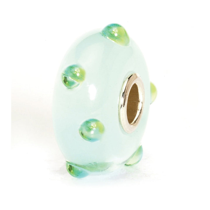 Trollbeads Bead Bocciolo Blu Ghiaccio - Vetro lavorato a mano