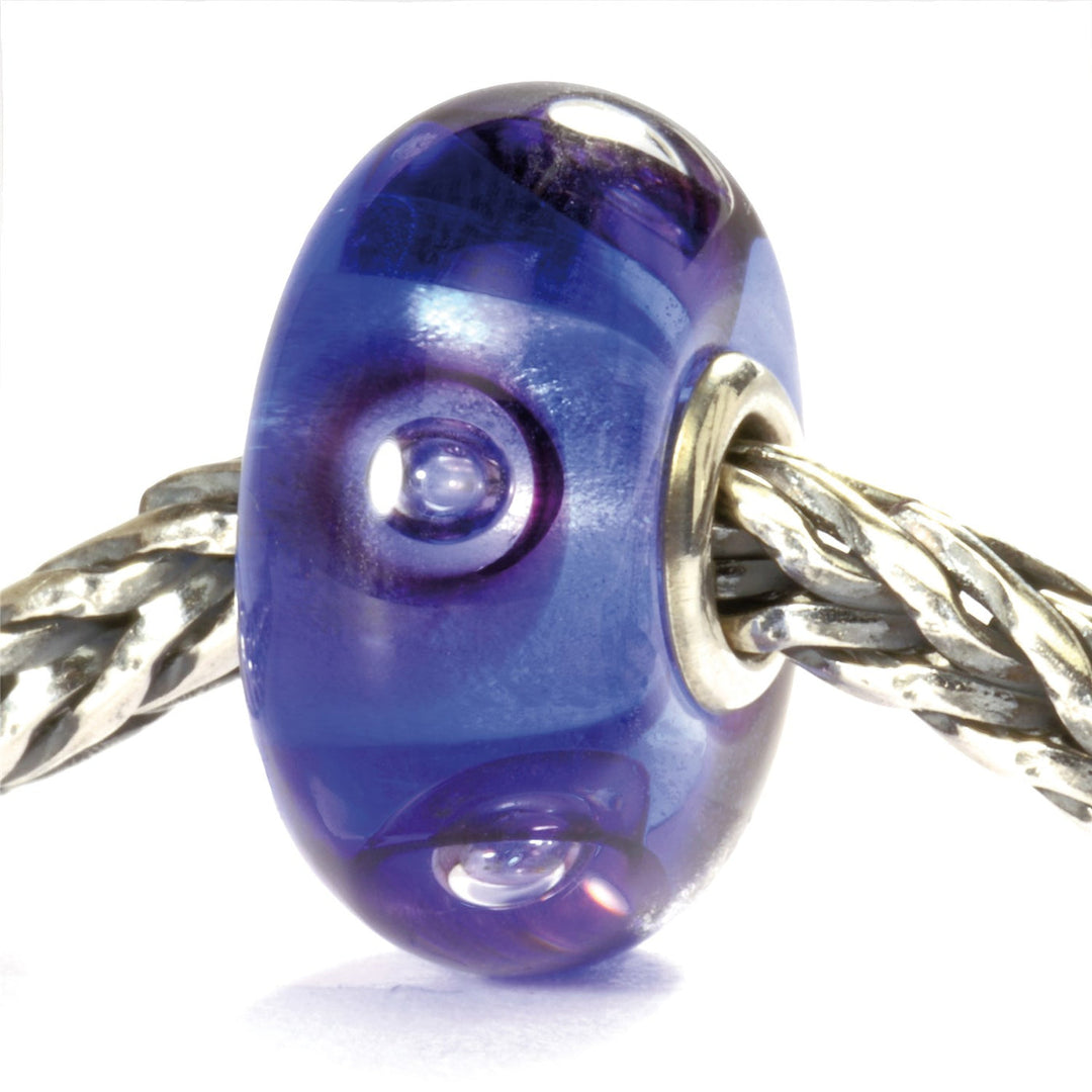 Trollbeads Bead Bolle Blue Traslucido - dettaglio 1