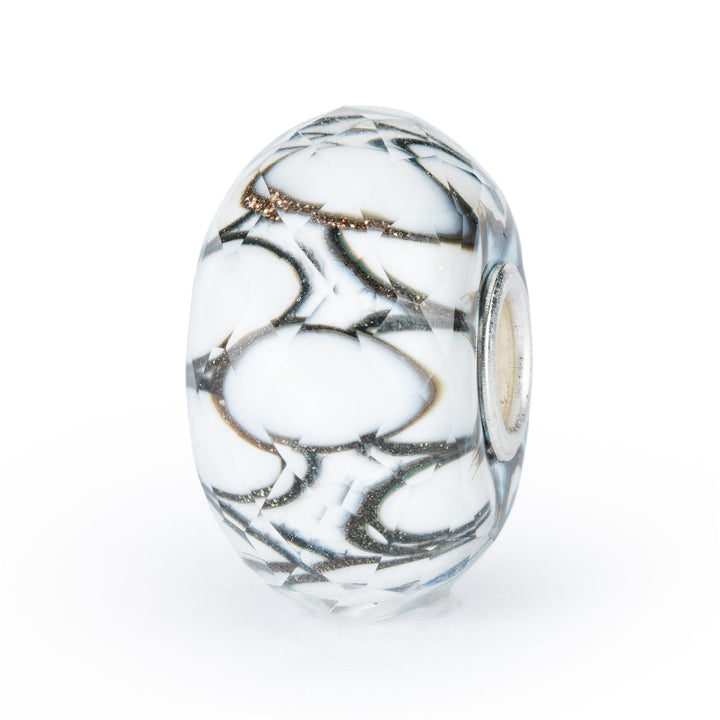 Trollbeads Bead Bolle di Sapone sfaccettato - Vetro sfaccettato lavorato a mano