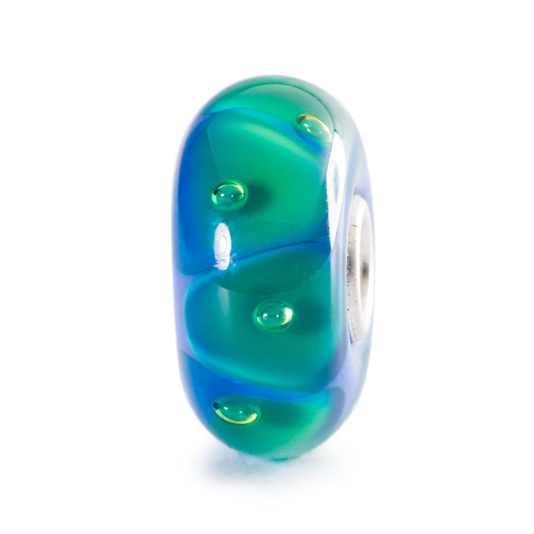 Trollbeads Bead Bolle nella Nebbia - Vetro lavorato a mano