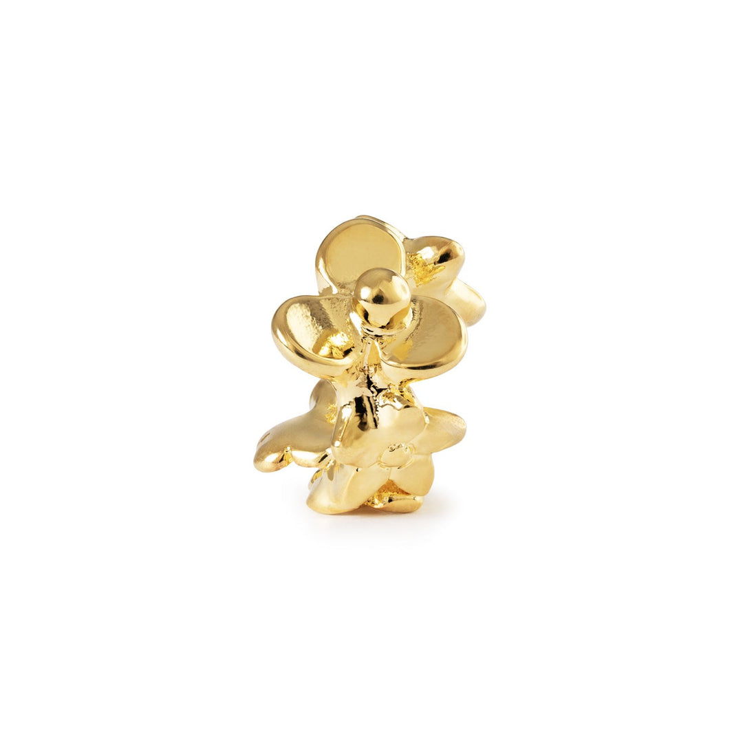 Trollbeads Bead Bouquet di Fiori, placcato oro - dettaglio 1