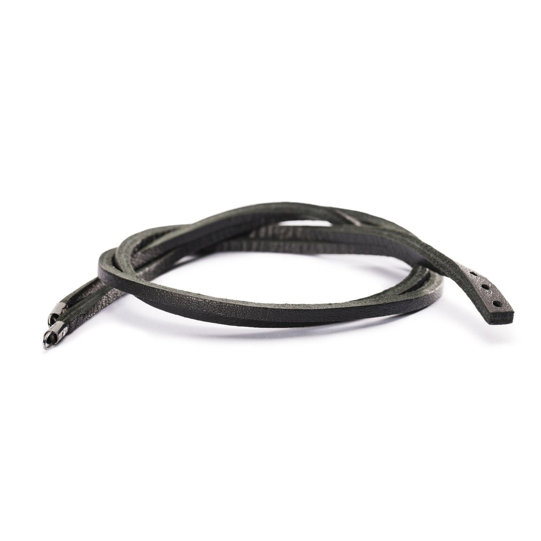 Trollbeads Bracciale Cuoio Nero