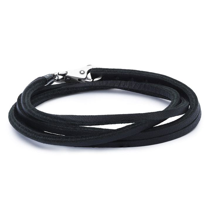 Trollbeads Bracciale Cuoio Nero - dettaglio 3