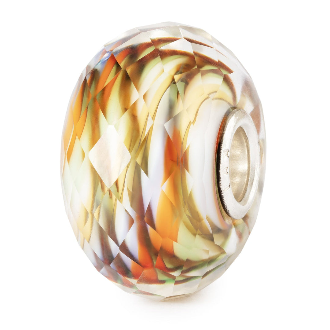 Trollbeads Bead Brezza dell’Anima sfaccettato - Vetro sfaccettato lavorato a mano