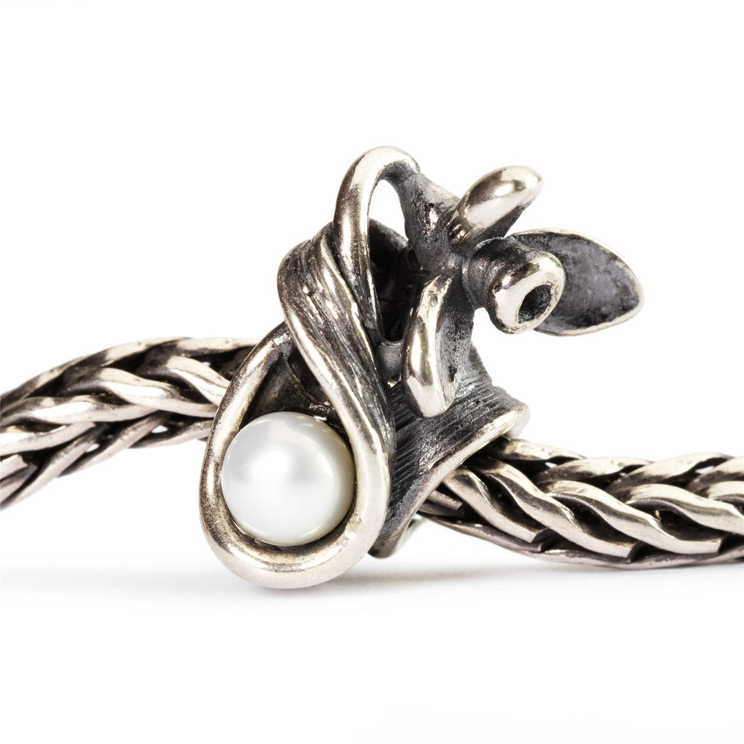 Trollbeads Bead Bucaneve di Gennaio - dettaglio 1