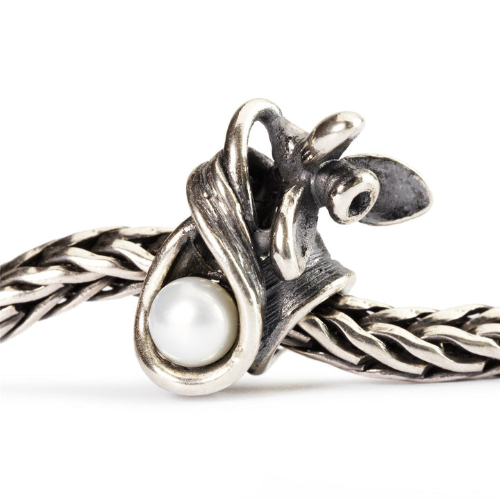 Trollbeads Bead Bucaneve di Gennaio - dettaglio 1