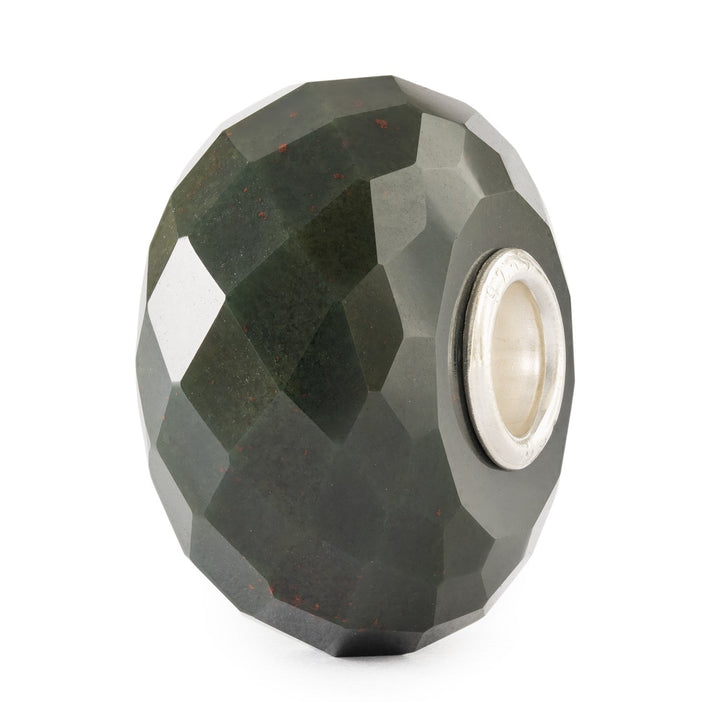 Trollbeads Bead Calcedonio Verde sfaccettato - Pietra naturale sfaccettata
