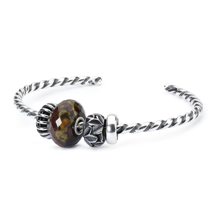 Trollbeads Bead Calcite Bruna sfaccettato - dettaglio 1