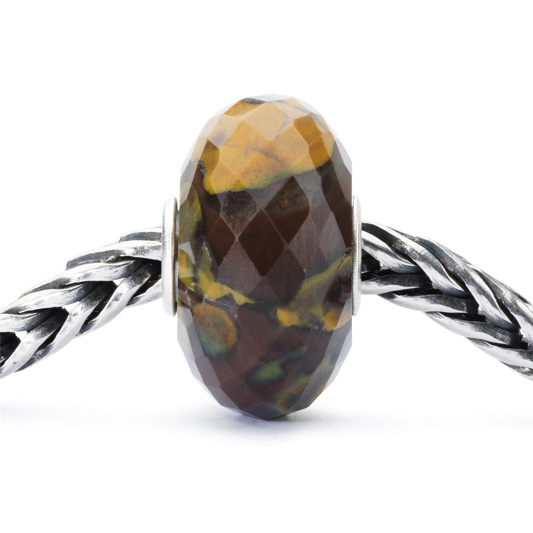 Trollbeads Bead Calcite Bruna sfaccettato - dettaglio 2