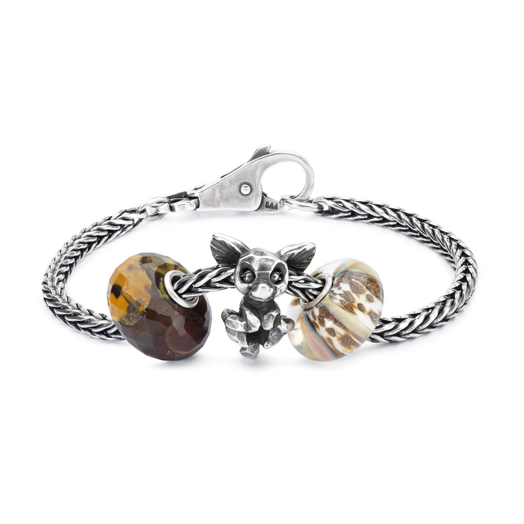 Trollbeads Bead Calcite Bruna sfaccettato - dettaglio 3