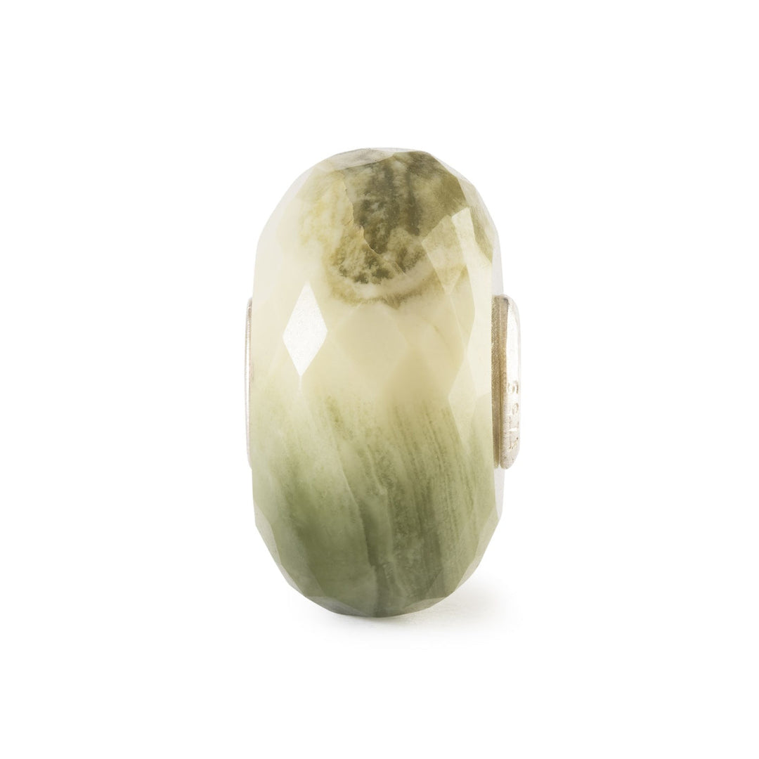 Trollbeads Bead Calcite Giallo-Verde sfaccettato - dettaglio 2