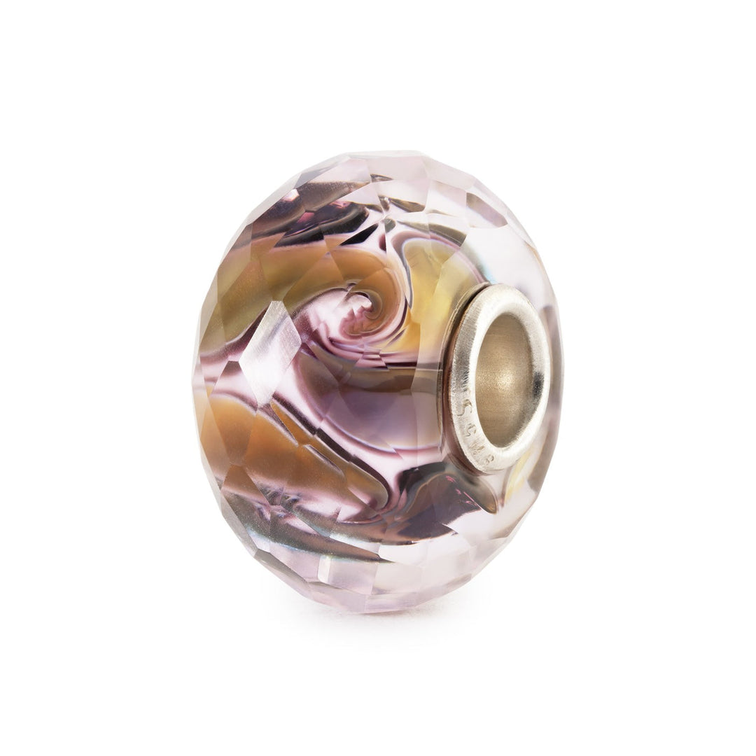 Trollbeads Bead Calore Avvolgente sfaccettato - Vetro sfaccettato lavorato a mano