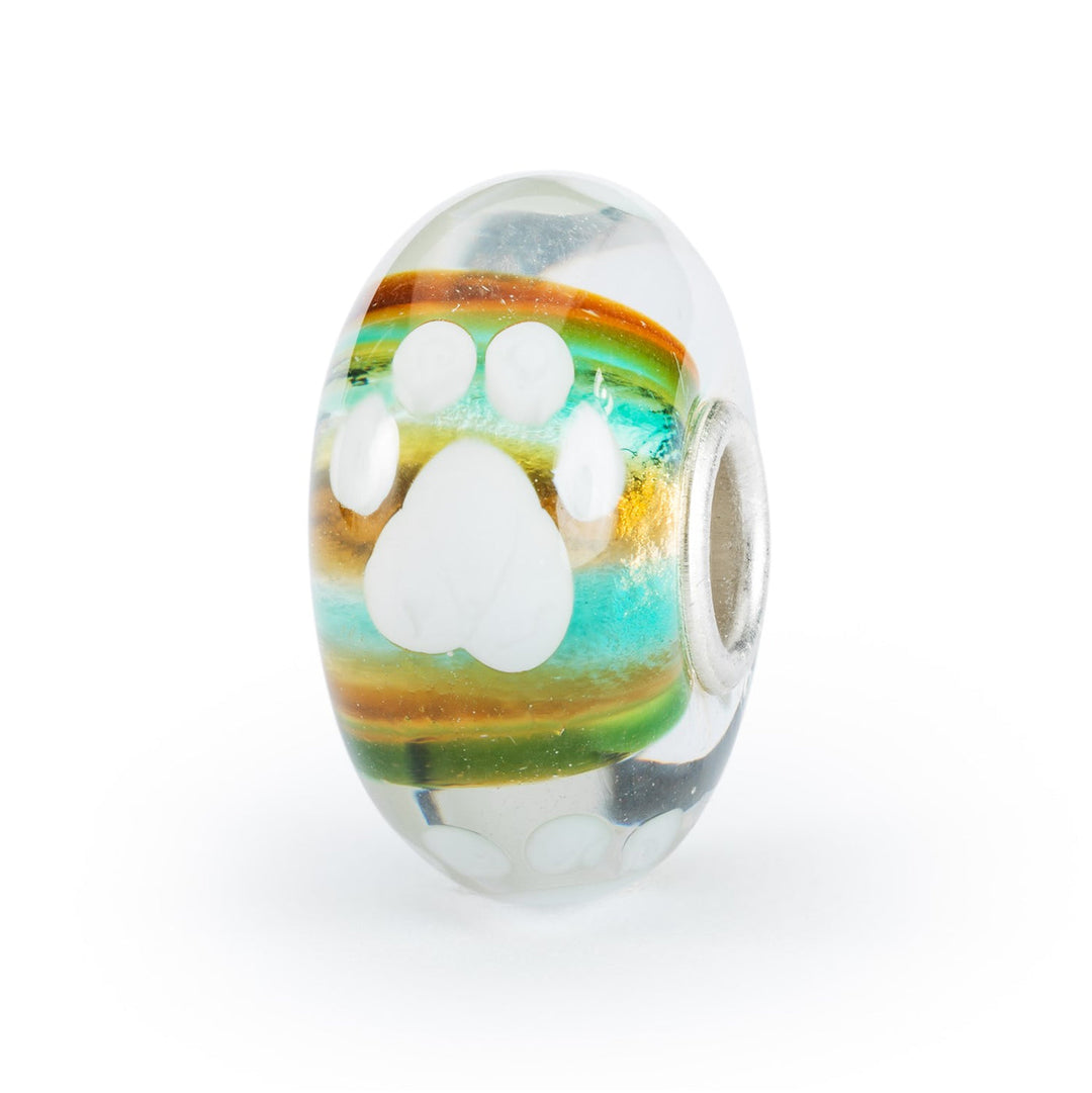 Trollbeads Bead Cammino Fedele - Vetro lavorato a mano