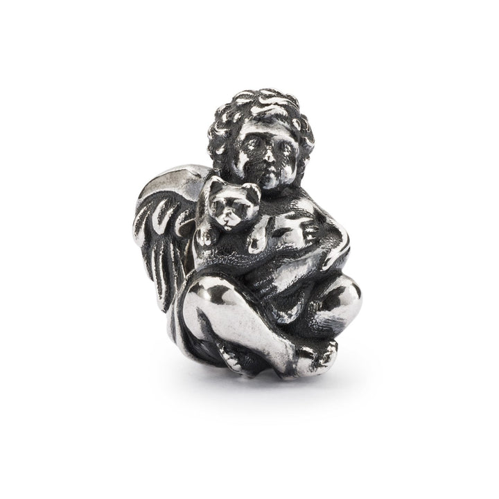 Trollbeads Bead Cherubino della protezione - Argento 925