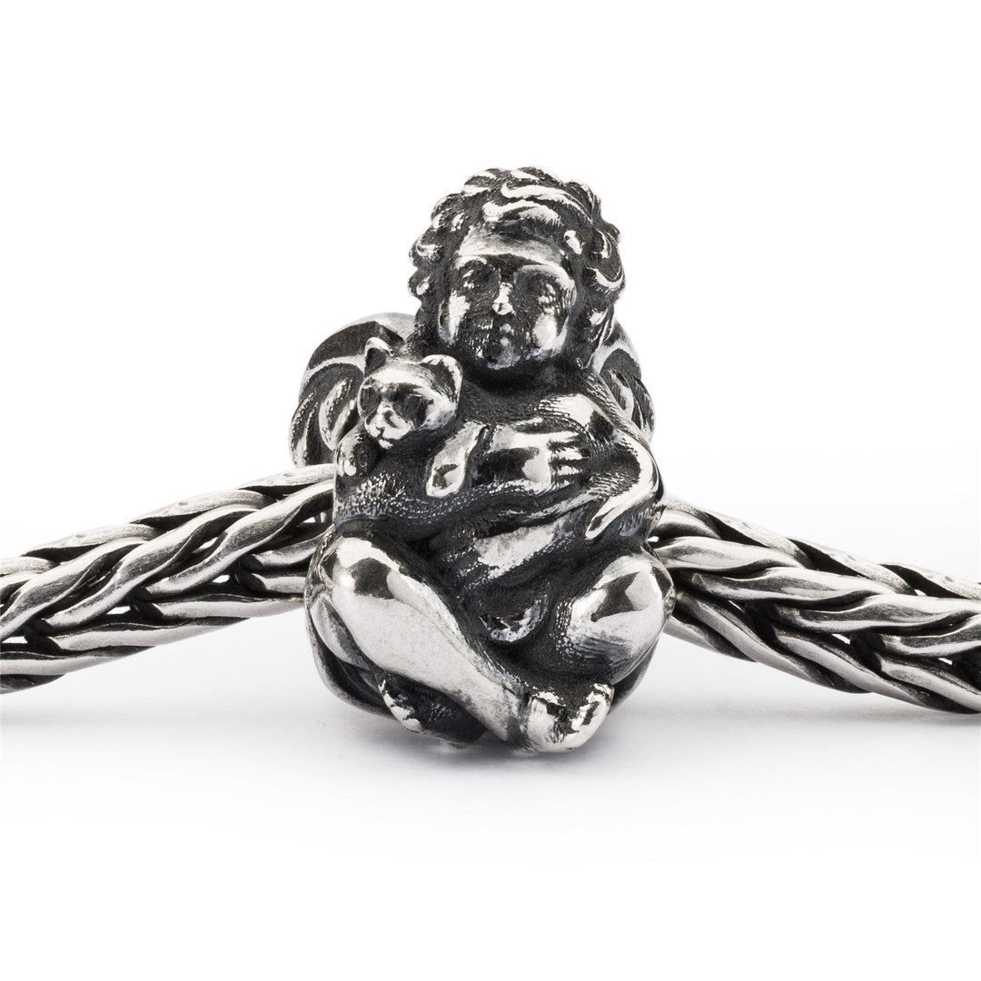 Trollbeads Bead Cherubino della protezione - dettaglio 3