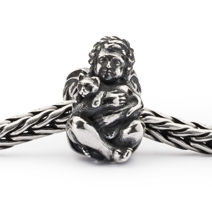 Trollbeads Bead Cherubino della protezione - dettaglio 3