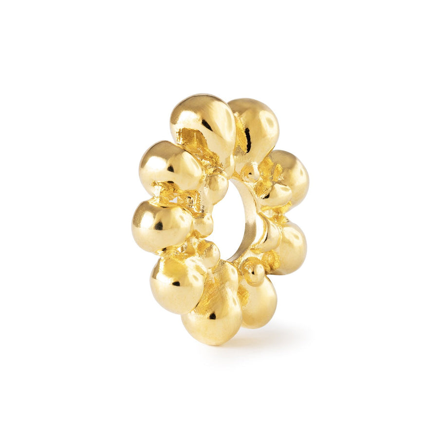 Trollbeads Bead Connessioni di Luce, placcato oro