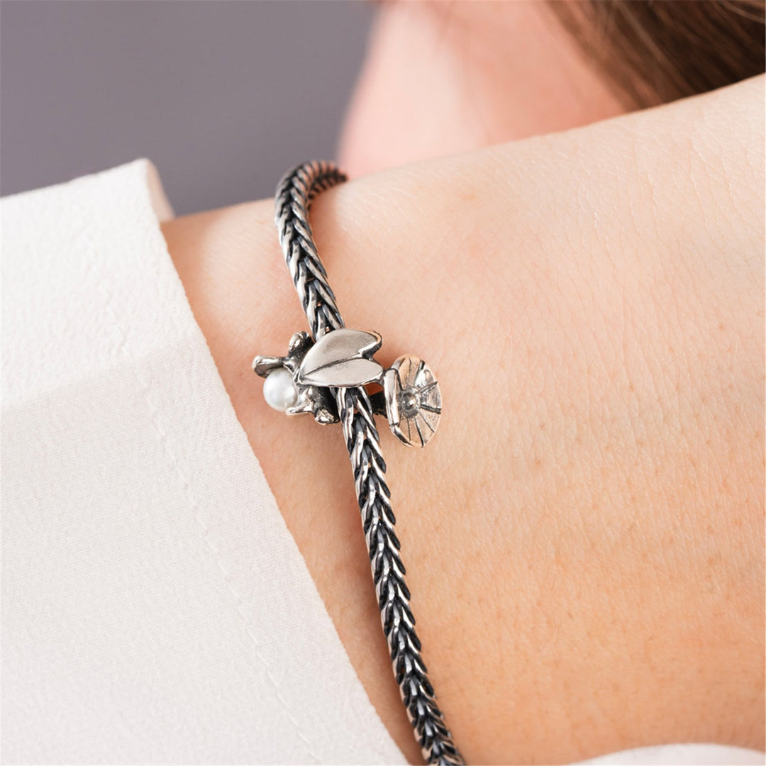 Trollbeads Bead Convolvolo di Settembre - dettaglio 3
